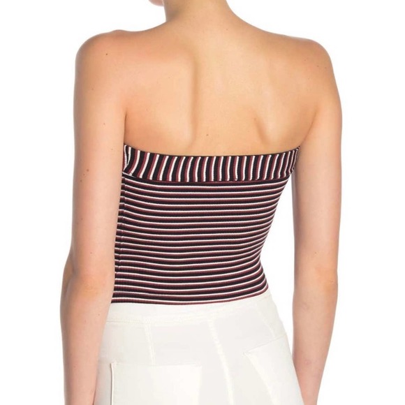 Free People stripe tube top XS new with tag - Picture 2 of 6